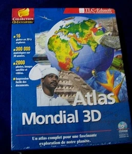 Atlas Mondial 3D. Collection CD ENCYCLOPEDIA. CD-Rom. Windows 95/98. - Photo 1/2