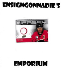 2010-11 Upper Deck Series 1 - UD Game Jersey - JAROME IGINLA - GJ-JI - WHITE