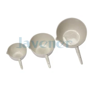 Plato de tazón de fondo plano de laboratorio evaporador de cerámica 100/125/200/250/300/500/1000 ml - Imagen 1 de 5