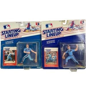 Starting Lineup 2 Figurines MLB 1988 Philadelphia Phillies Rawley & Schmidt - Picture 1 of 7