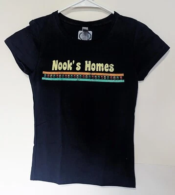 Camiseta Nintendo Animal Crossing Nook's Homes Niñas Talla Mediana M 7/8 Foto 1 de 4