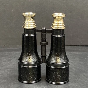 Vintage Avon Marine Binoculars Tribute Colgne After Shave Amber Glass Bottle - Picture 1 of 7