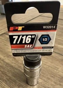Performance Tool W32014 1/2 Inch Drive 7/16 Inch 6pt Socket - Picture 1 of 4