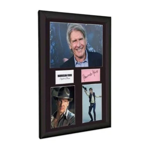 Harrison Ford Hand Signed Mounted/Frame A3 COA - Picture 1 of 4