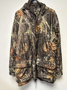 Winchester Jacket Men XL Tall Camo Fleece Hooded Hunting Vented Armpits - Picture 1 of 9