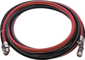 Blastline 12 Foot Air/Fluid Hose Assembly Set for Spray Guns, Pressure Pot Tanks - Picture 1 of 5