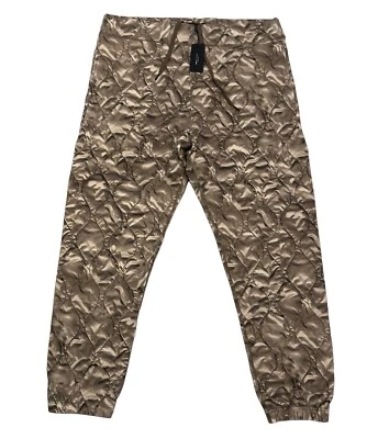 Rag & Bone NUEVO Hombres Talla XL Foto Carrete Aran Tejido Acolchado Ejército Pantalones de Sudadera Joggers Foto 1 de 4