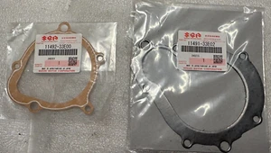 SUZUKI GSXR 600 750 GSX-S750 OEM STARTER COVER GASKETS 11492-33E00 & 11491-33E02 - Picture 1 of 1