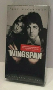 SELTEN Paul McCartney WINGSPAN An Intimate Portrait 2001 VHS VERSIEGELT mit Hype-Aufkleber - Bild 1 von 6