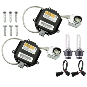 2pcs Xenon Ballast Igniter HID D2S Bulb Kit For Infiniti QX56 QX80 2004-2015 - Picture 1 of 11