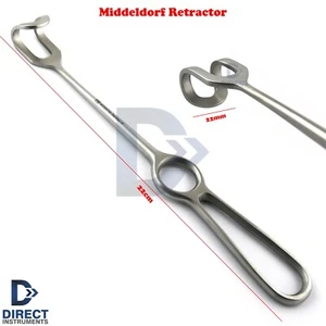 Dental Middledorf Retractor Mucoperiosteal Flaps Lip Cheek Tongue Surgical - Picture 1 of 4