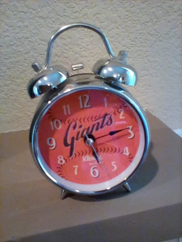 San Francisco Giants vintage kleenex alarm clock Cover