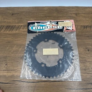Big Cheese 45t 110mm Chainring BMX Mid School NEW NOS Black - Picture 1 of 3