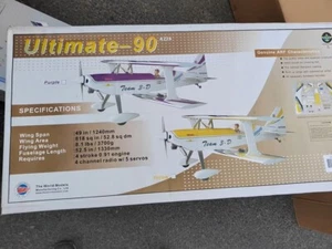 Ultimate 90 49 in / 1240 mm RC Plane ARF KIT NEW IN BOX - Picture 1 of 4