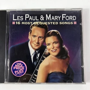 1961 Les Paul and Mary Ford 16 Most Requested Songs Collector CD - Imagen 1 de 12