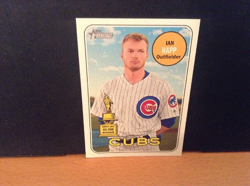 2018 Topps Heritage Ian Happ #63 - Chicago Cubs - Image 1 of 1