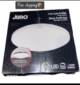 NeW-/ Juno Lighting FMLR 11IN SWW5 90CRI M4 FMLR 11"W Switchable Color - White - Picture 1 of 2