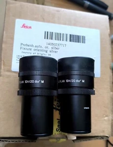 NUEVO par de oculares microscopio Leica HC Plan 10x/20 M #envío gratuito - Imagen 1 de 3