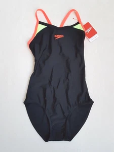 Speedo Sport Badeanzug DE 40 M Einteiler TOP schwarz black NEU NEW Schwimmanzug - Bild 1 von 13