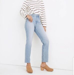 Madewell Size 27 The Perfect Vintage High Rise Denim Jeans in Fiore Wash