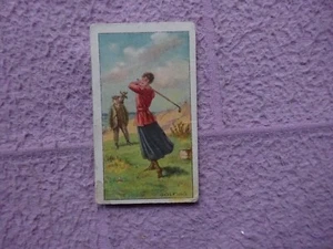 BAT ( PLAIN BACK) - SPORTS OF THE WORLD  # GOLFING  nr GD - Picture 1 of 3