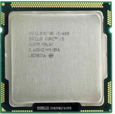 Intel Core i5-680 i5 680 3.6 GHz Dual-Core 4 MB LGA1156 SLBTM CPU Processors - Image 1 of 4