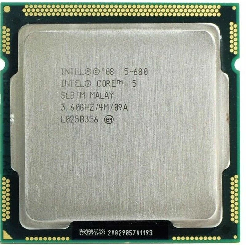 Intel Core i5-680 i5 680 3.6 GHz Dual-Core 4 MB LGA1156 SLBTM CPU Processors - Image 1 of 4