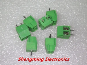 100 piezas KF350-2P 2 pines 3,5 mm conector de bloque de terminal de paso 300V 10A - Imagen 1 de 2