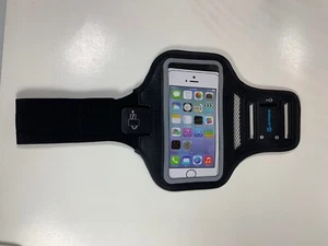 Coque bracelet / bracelet sport iPhone 12. Lovphone d'exercice, course à pied, néoprène neuf dans son emballage - Photo 1 sur 4