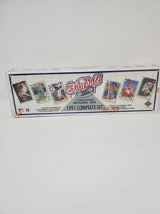 1991 Juego de fábrica de béisbol de mazo superior sellado 800 cartas conjunto completo - Imagen 1 de 6