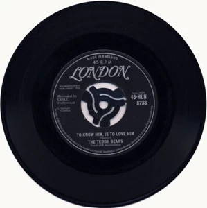 The Teddy Bears - To Know Him, Is To Love Him (7", Single, Mono) - Picture 1 of 2