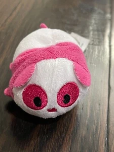 Stackins stack Pink White Plush 3.5" Stackable Friends Stuffed animal mini - Picture 1 of 5