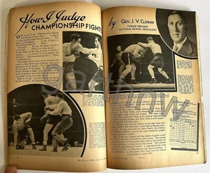 GRAND COULEE DAM CONSTRUCTION 1935 MASON CITY PICTORIAL+ BOXING JUDGE JV CLINNIN - Picture 1 of 2