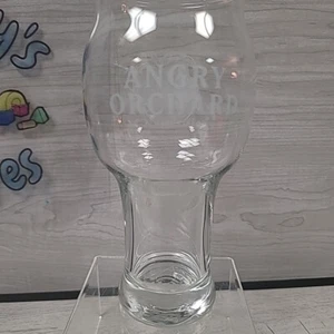 Angry Orchard Hard Cider 16 oz Apple Glass EXCELLENT CONDITION - Picture 1 of 6