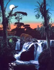 Rod Frederick ""Tropic Moon"" #348/850 muy bonito S/N 1994 - Imagen 1 de 1