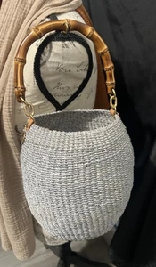 Clare V.  Pot De Miel Bag W-Bamboo Handle - Picture 1 of 15