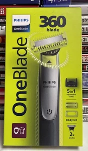 Philips One Blade 360 Shaver + Body Kit + 5 in 1 comb + 2 Blades - 100% Genuine - Picture 1 of 1
