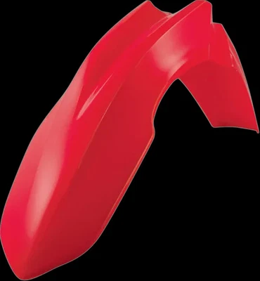 Guardabarros delantero Acerbis rojo para Honda CR80R 04-07 Foto 1 de 4