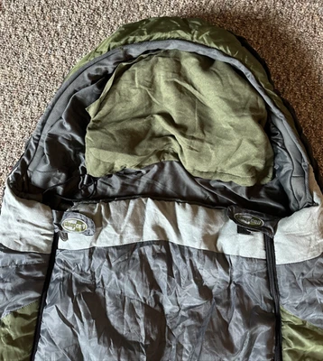Sleep Cell Cool Vent Sleeping Bag - Green & Gray - Image 1 of 4