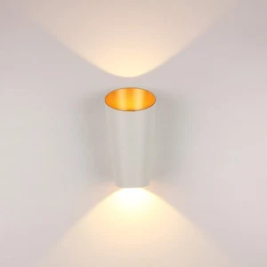 COB LED Outdoor Waterproof Patio Lamp Fixture Cottage Up/Down Wall Light Glass - Picture 1 of 28