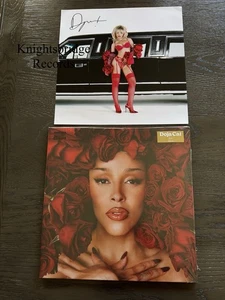 Doja Cat Vie Black Vinyl LP W/SIGNED LARGE Art Card AUTOGRAPH PROOF INCLUDED - Bild 1 von 3
