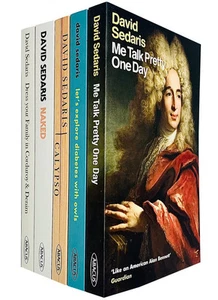 David Sedaris Collection 5 Books Set (Me Talk Pretty One Day, Dress Your Fam... - Picture 1 of 1