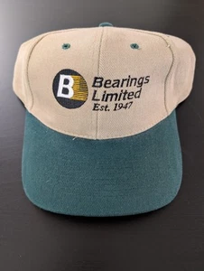 Bearings Limited Advertising Syrapback Dad Ball Cap Hat - Picture 1 of 7