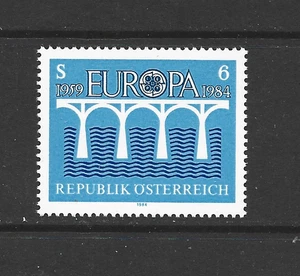 AUSTRIA - 1984 EUROPA Stamps - Bridges - The 25th Anniv. of C.E.P.T - MUH - Picture 1 of 1