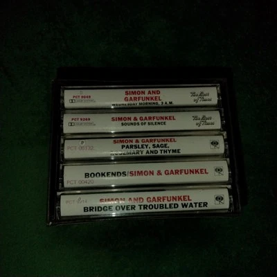 Vintage Simon & And Garfunkel Cassette Tape  Best Of Box Set Tested  - Image 1 of 2