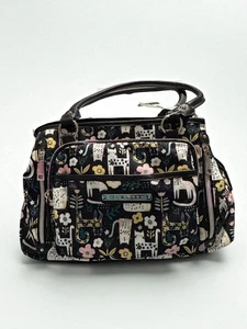 Lily Bloom Maggie Umhängetasche - Feline Fields Katzenmotiv - Öko Tasche - Neu mit Etikett - Bild 1 von 10