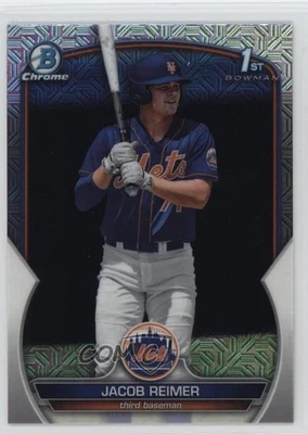 2023 Bowman Chrome Prospects Mega Box Mojo Refractor Jacob Reimer #BCP-181 - Image 1 of 3