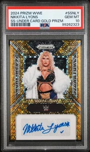 NIKKITA LYONS 2024 PANINI PRIZM GOLD AUTO AUTOGRAPH CARD #2/10 PSA GEM MINT 10! - Picture 1 of 1