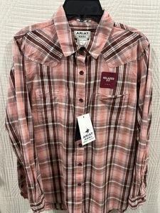 Ariat Woman’s Real Billie Rae LS Shirt Size S New - Picture 1 of 8