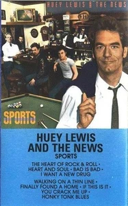 Huey Lewis & The News Sports - Kassette - Bild 1 von 3